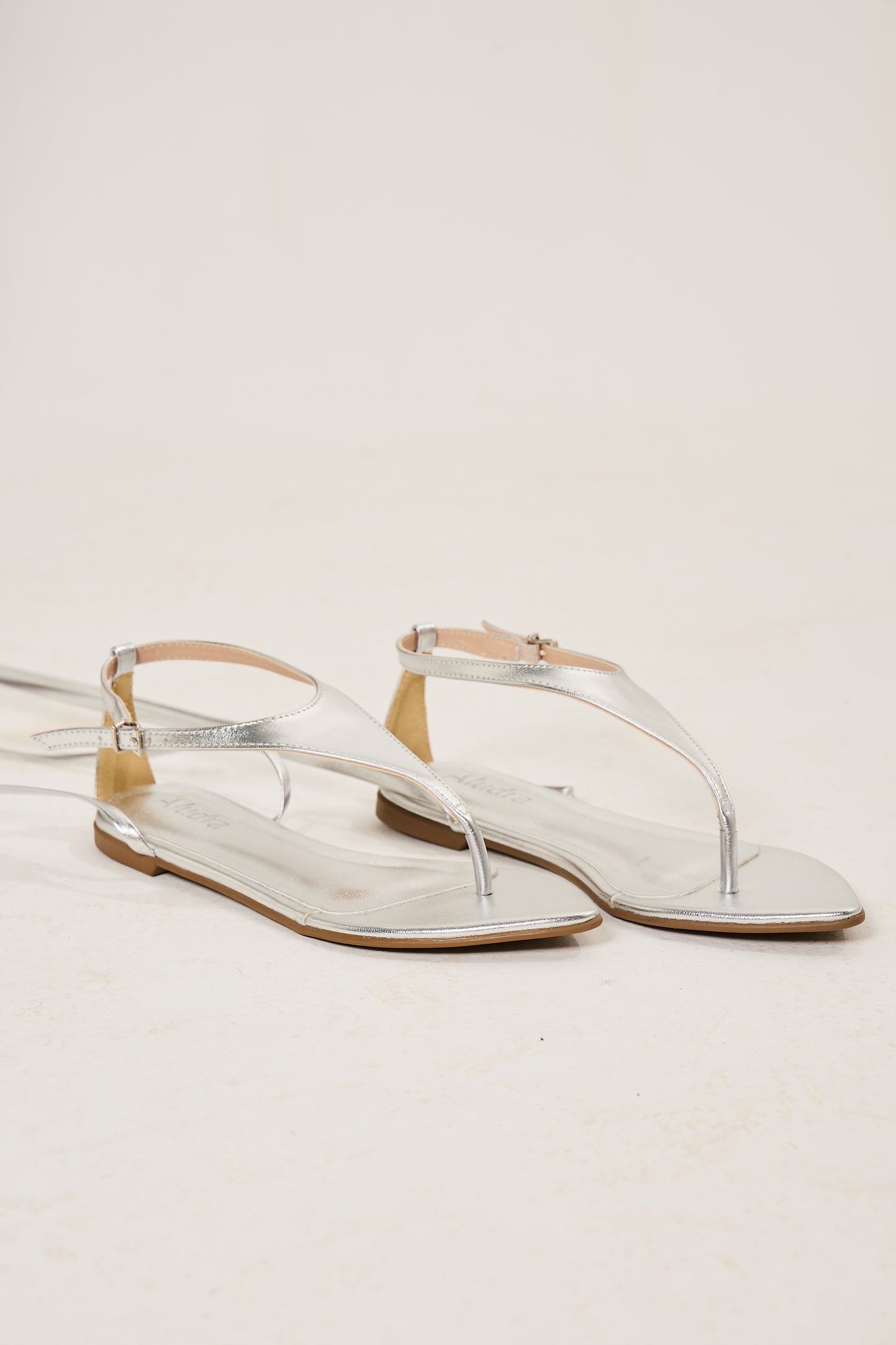 Rasteira Strappy Prata