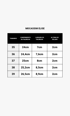 Mocassim Elise
