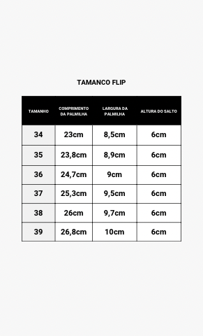 Tamanco Flip Vermelho