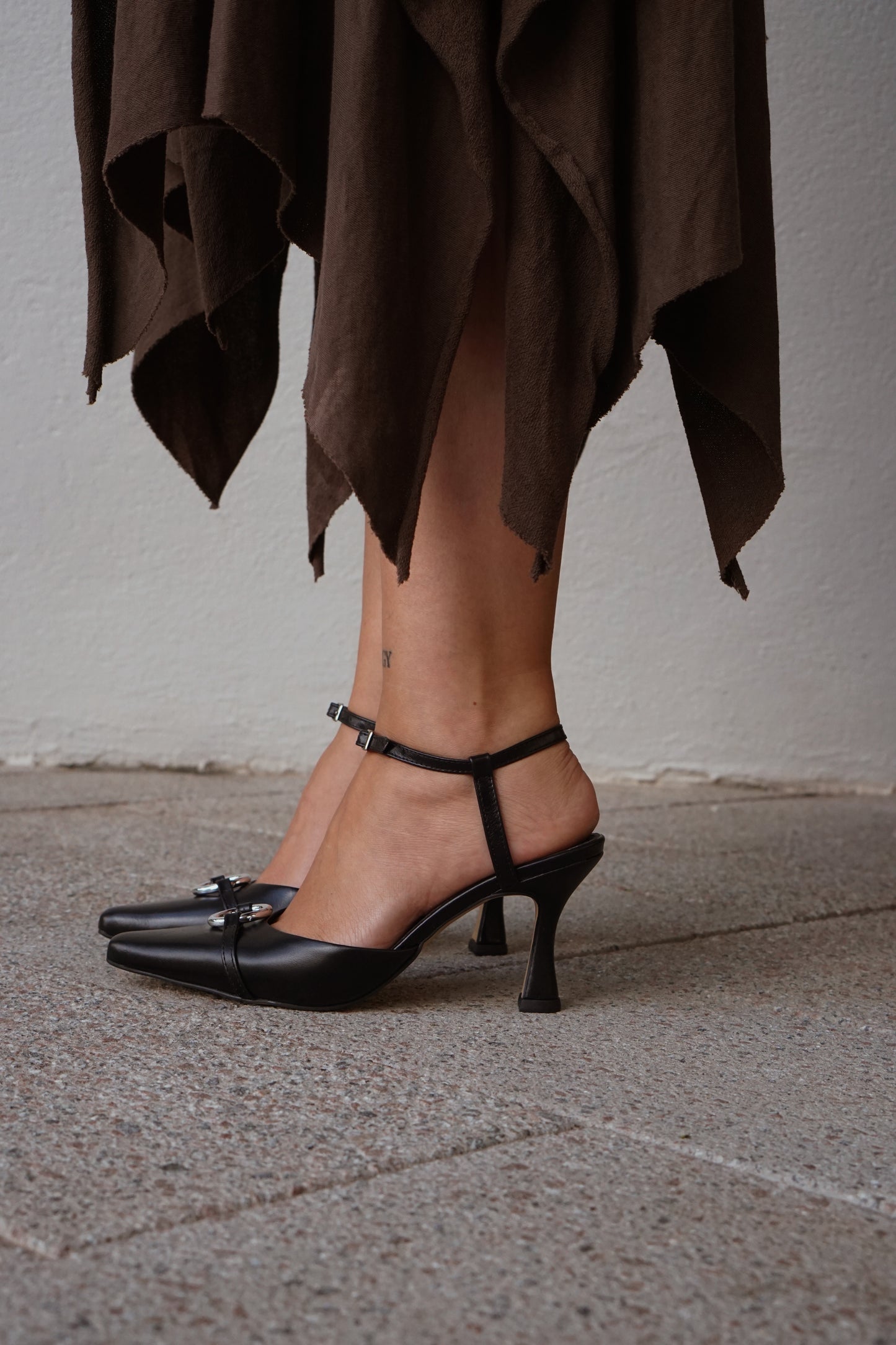 Slingback Camille Preto