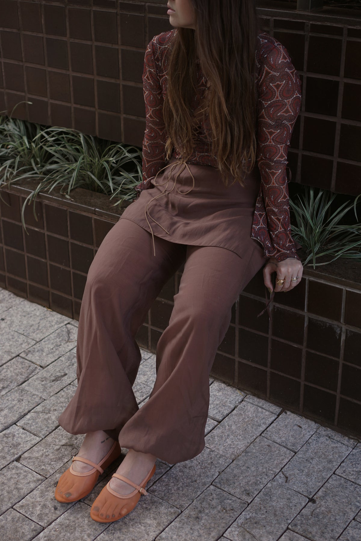 Sapatilha Zoe Bordô