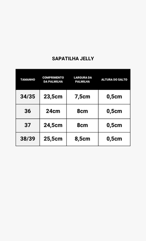 Sapatilha Jelly Marrom