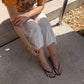 Chinelo Jelly Marrom
