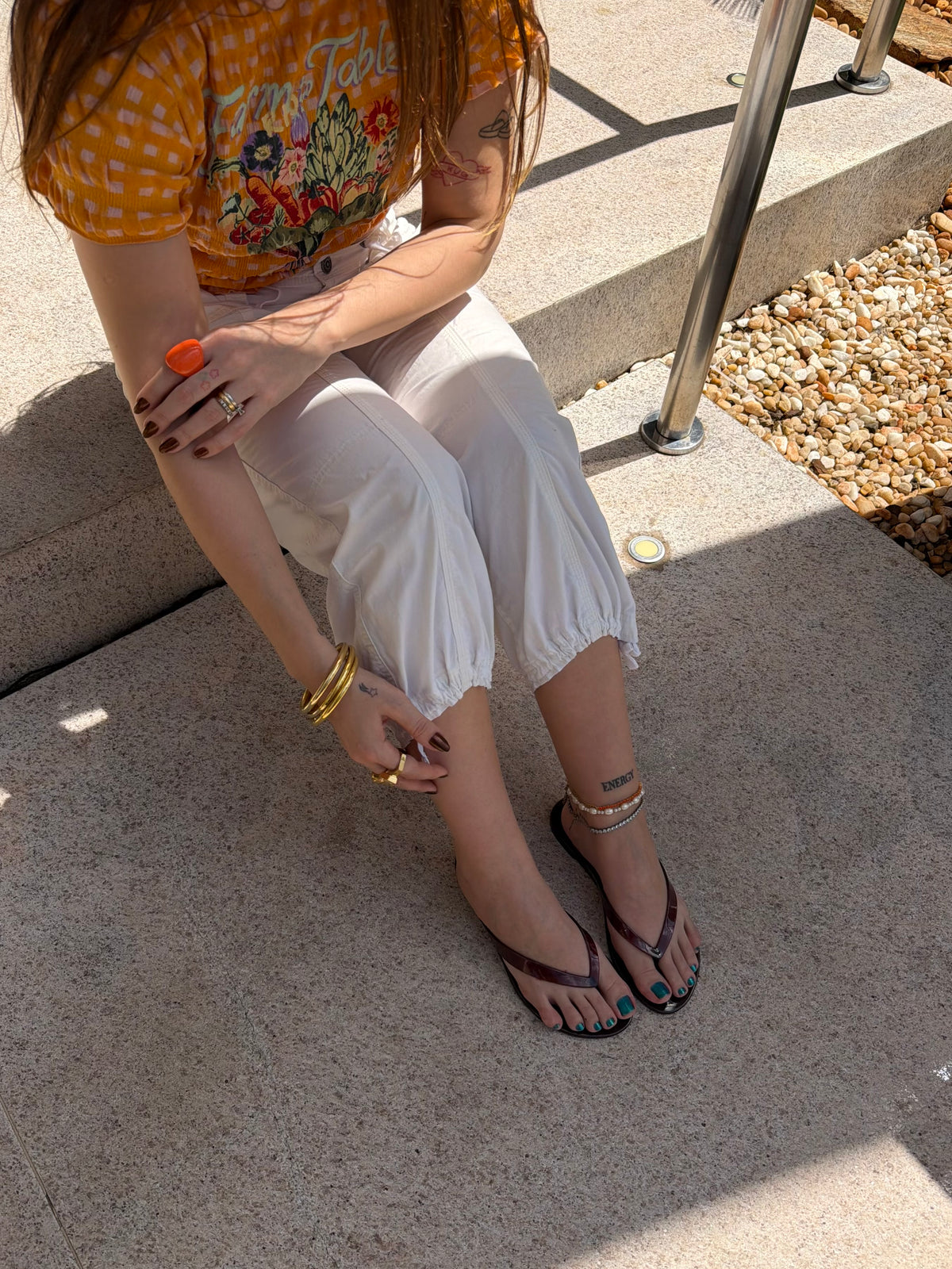 Chinelo Jelly Marrom