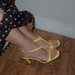 Sandália Zara Giallo