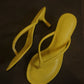 Tamanco Flip Amarelo