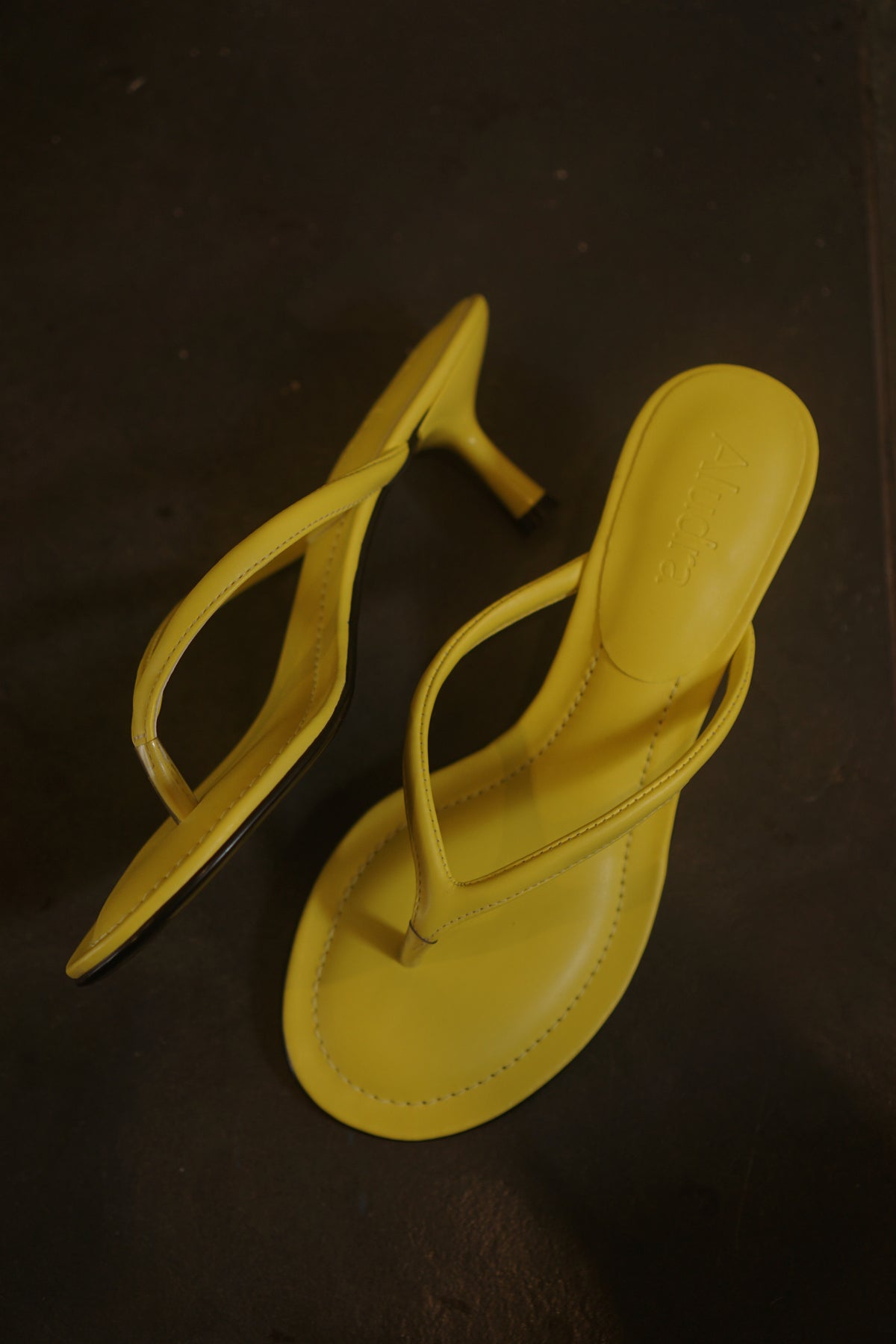 Tamanco Flip Amarelo