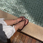 Chinelo Jelly Marrom