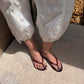 Chinelo Jelly Marrom