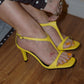 Sandália Zara Giallo