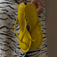 Tamanco Flip Amarelo