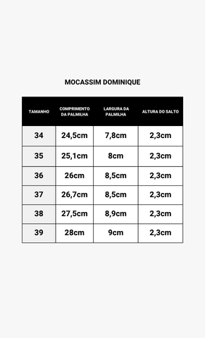 Mocassim Dominique