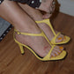 Sandália Zara Giallo