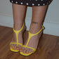 Sandália Zara Giallo