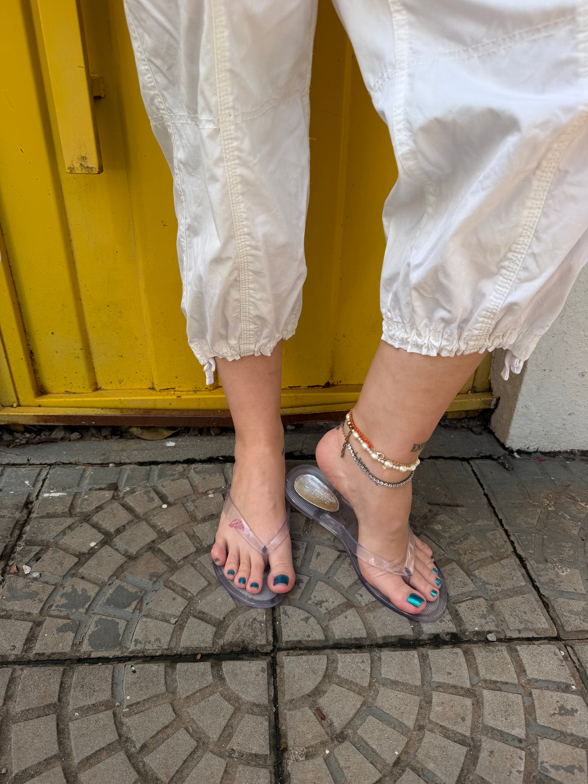 Chinelo Jelly Cristal