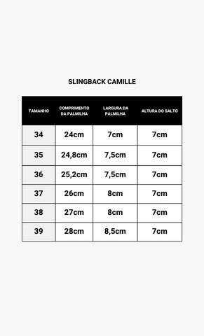 Slingback Camille Areia