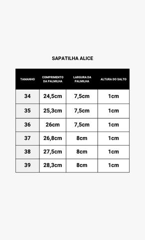 Sapatilha Alice Pônei