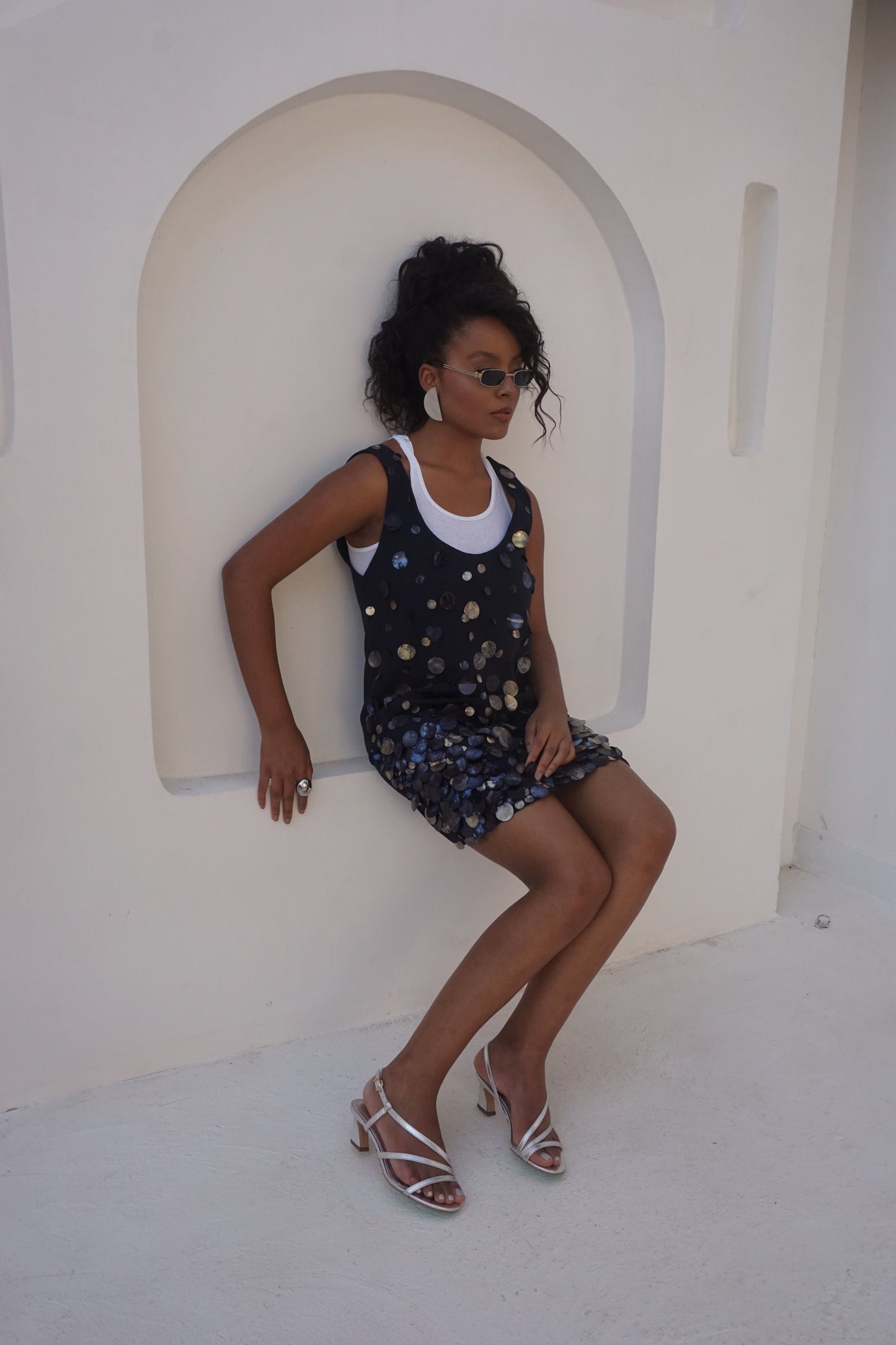 Sandália Cora Prata