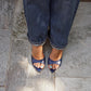 Tamanco Liza Azul