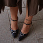 Slingback Camille Preto