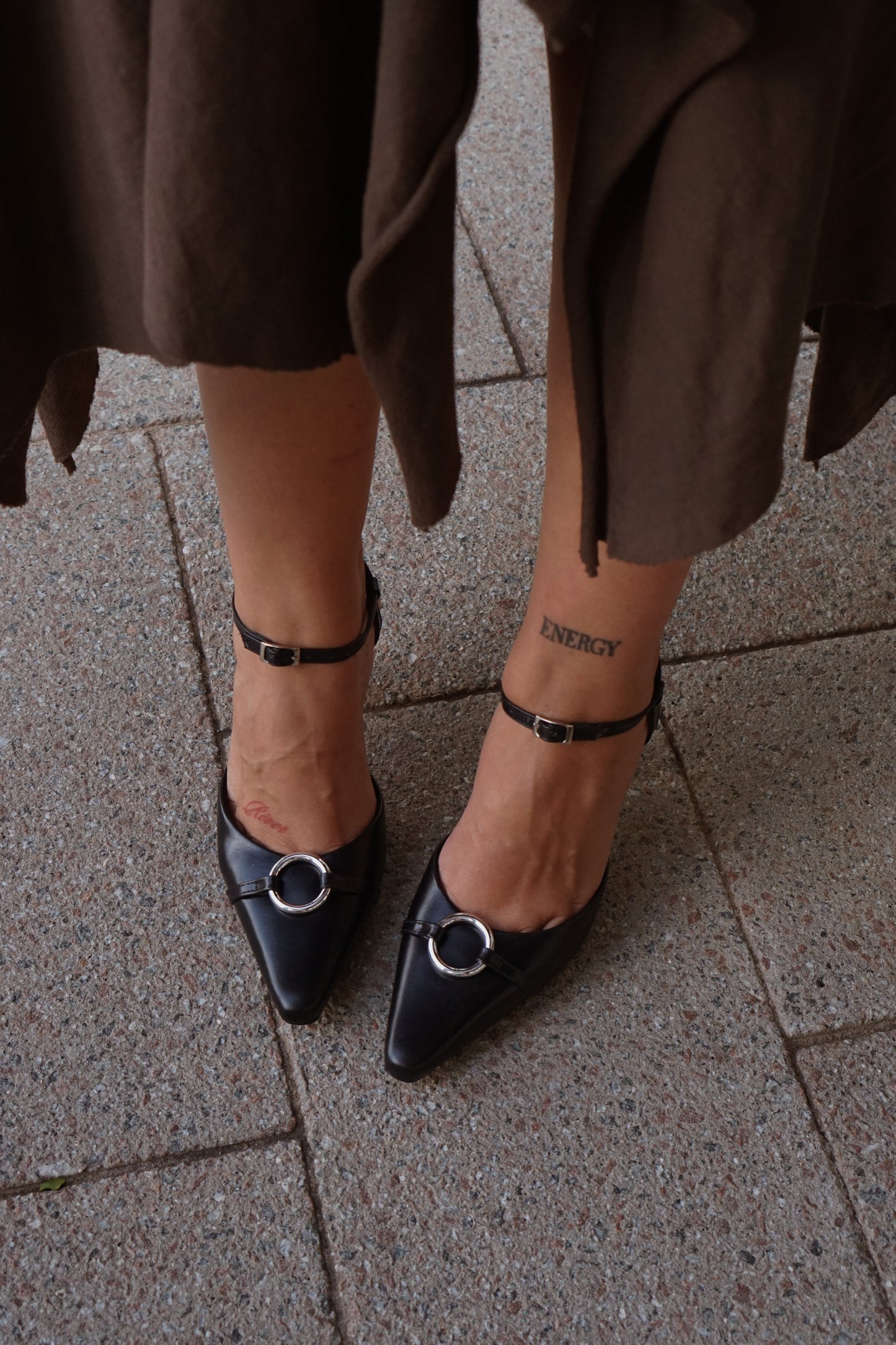 Slingback Camille Preto