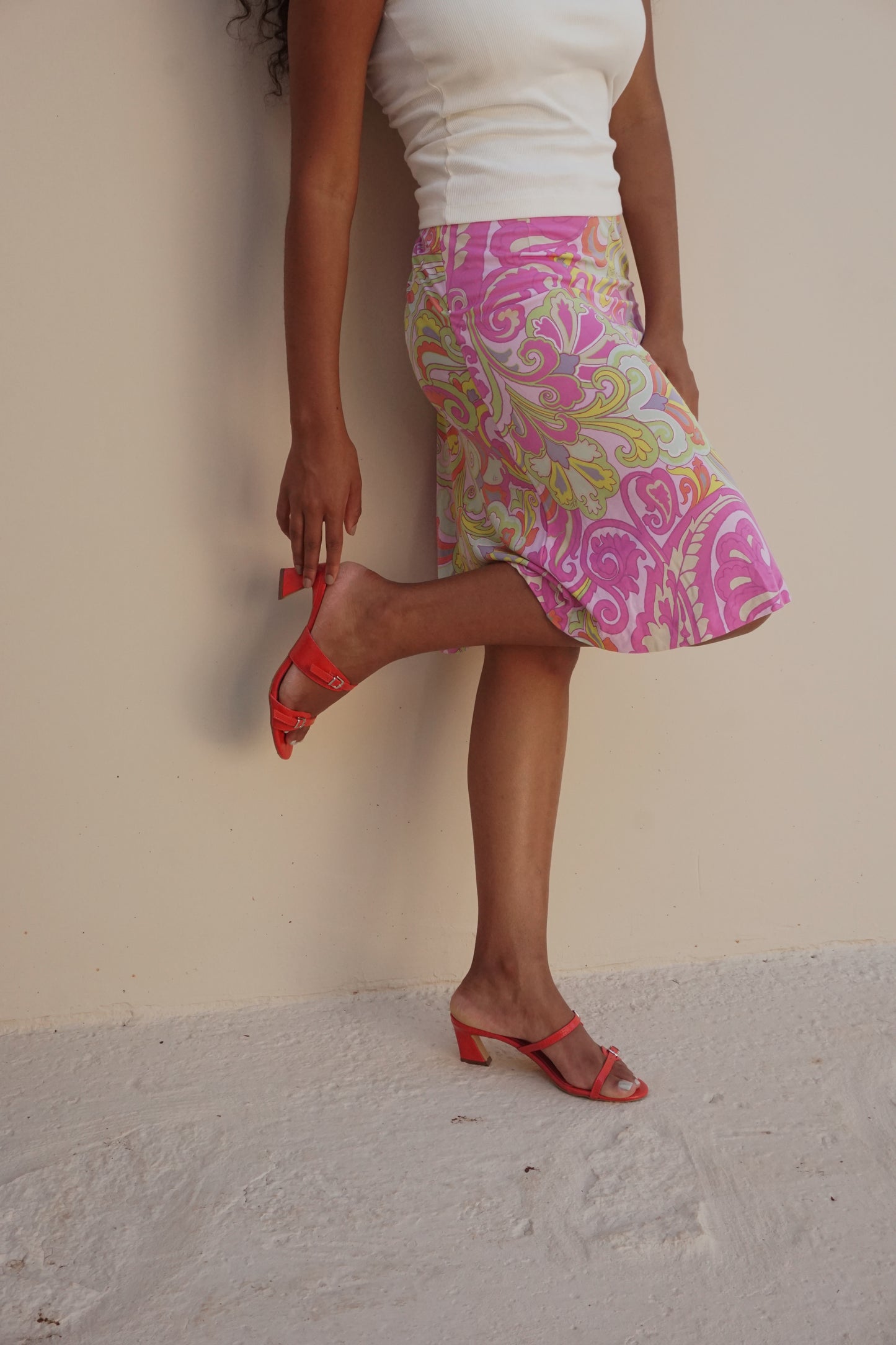 Tamanco Fivelas Rouge