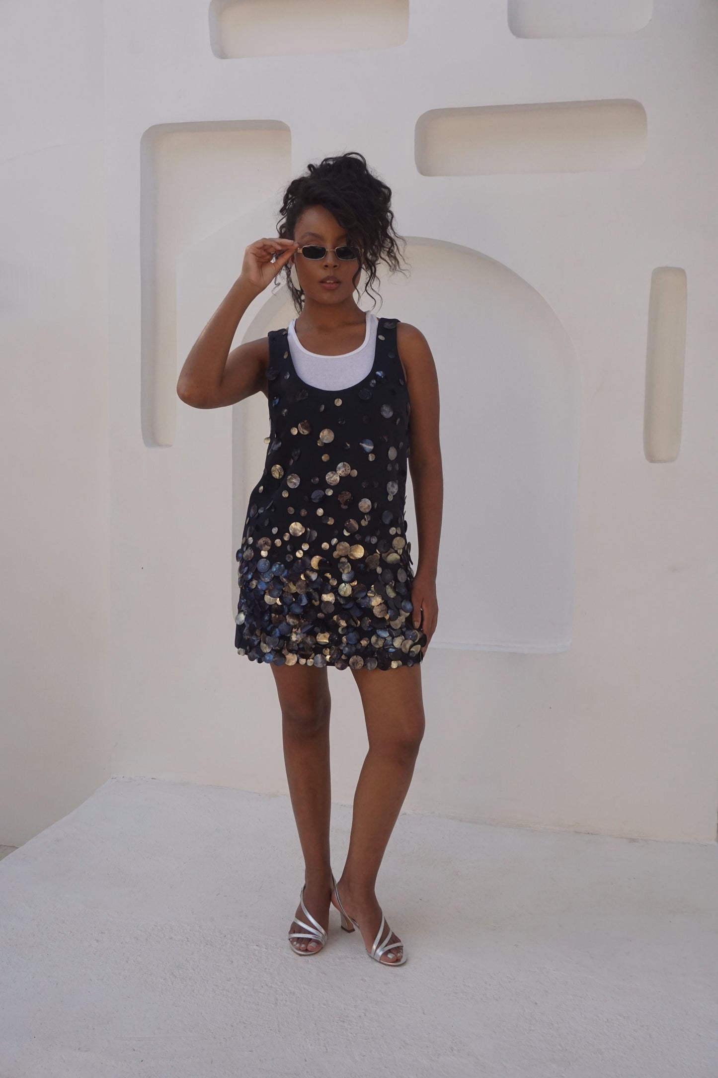 Sandália Cora Prata