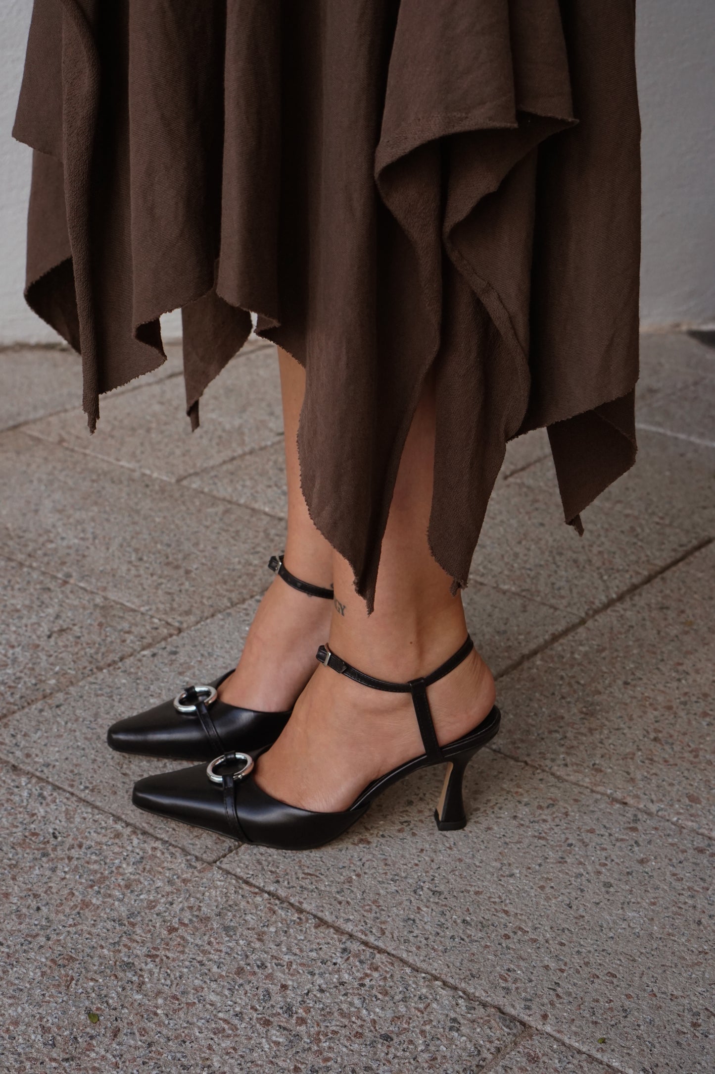 Slingback Camille Preto