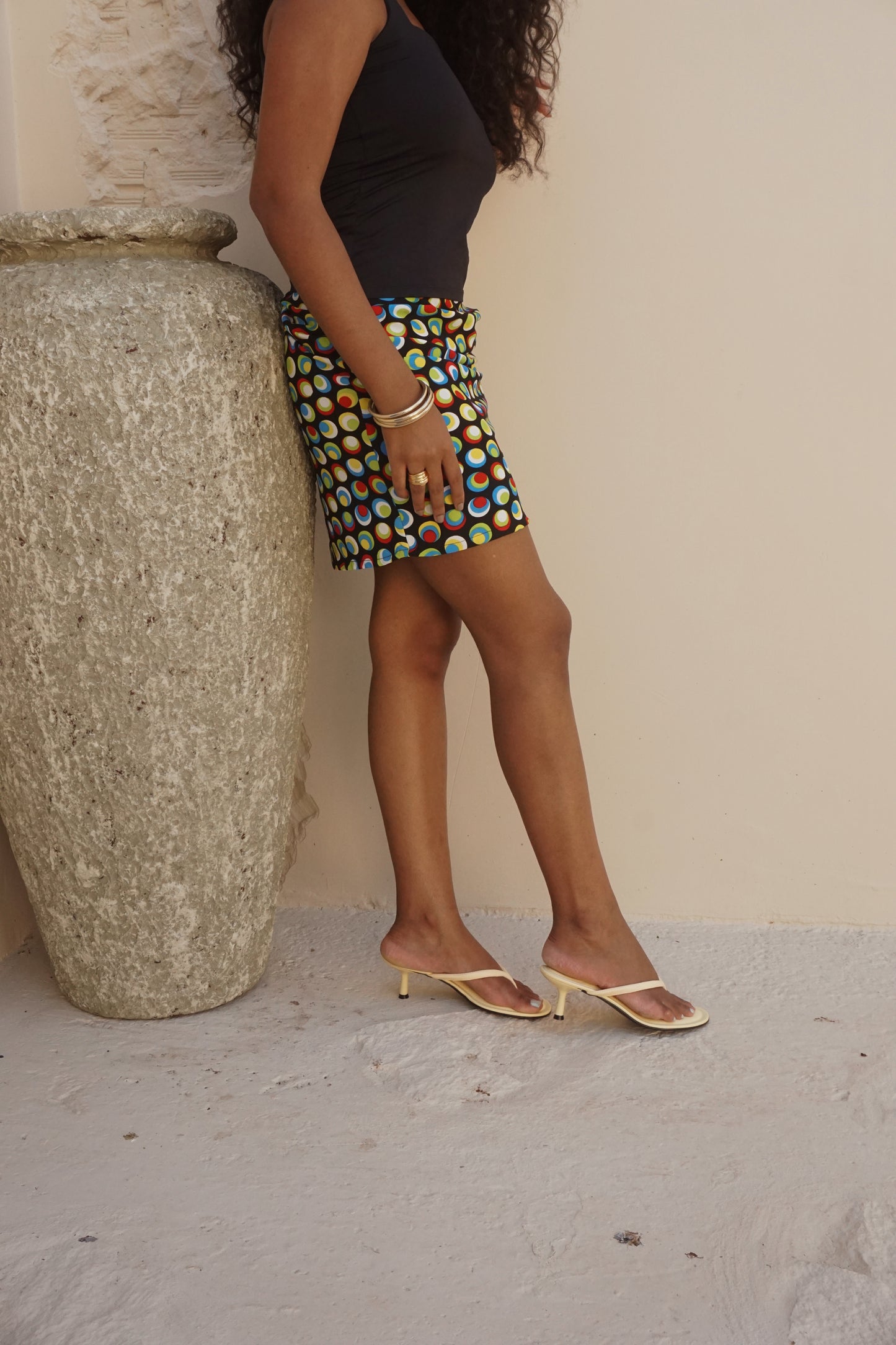 Tamanco Flip Amarelo