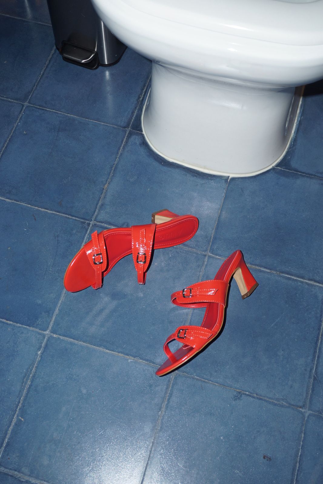 Tamanco Fivelas Rouge